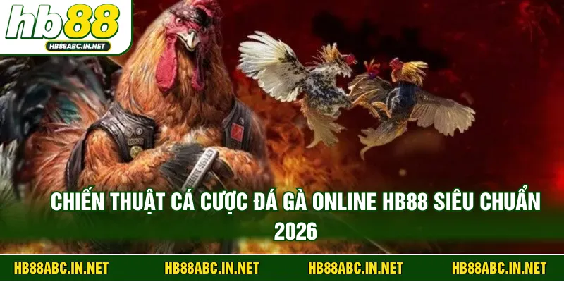Chiến thuật cá cược đá gà online HB88 siêu chuẩn 2026