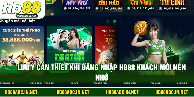 Lưu ý cần thiết khi đăng nhập HB88 khách mới nên nhớ